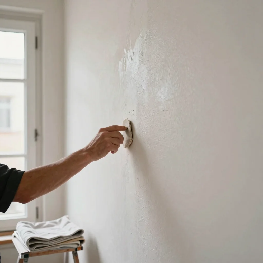 Peindre un mur ancien sans brûler les étapes